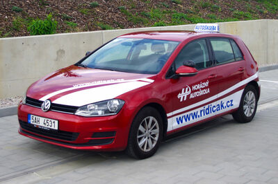 VW Golf 1,2 TSI DSG<br /> Druh výcviku: B